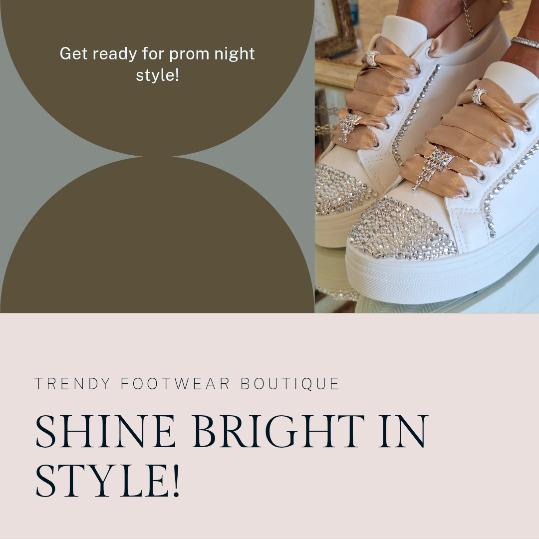 Unic Decorated Sneakers-White&Gold